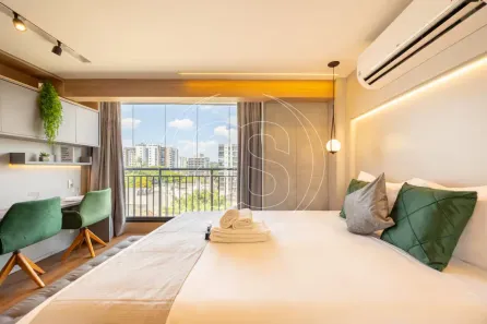 Apartamento com 1 Quarto à venda, 26m² no Indianópolis, São Paulo
