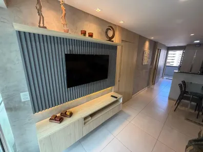 Apartamento com 2 Quartos para alugar, 56m² no Meireles, Fortaleza