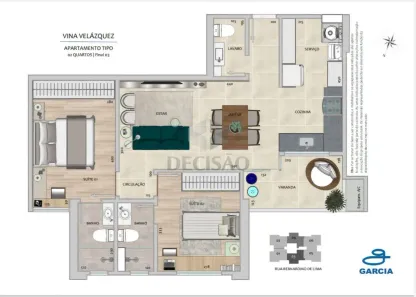 Apartamento com 2 Quartos à venda, 72m² no Barroca, Belo Horizonte