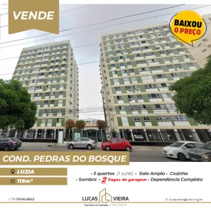 Apartamento com 3 Quartos à venda, 115m² no Luzia, Aracaju
