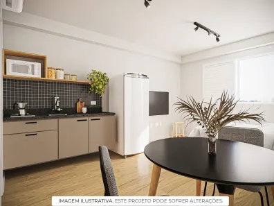 Apartamento com 1 Quarto para alugar, 28m² no Saúde, São Paulo