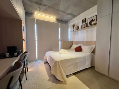 Apartamento com 1 Quarto para alugar, 19m² no Bela Vista, São Paulo