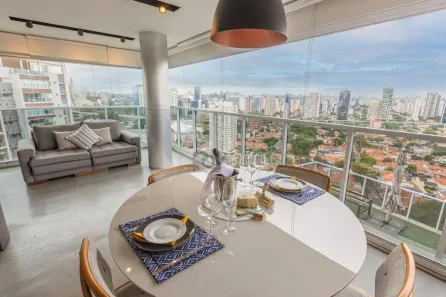 Apartamento com 1 Quarto para alugar, 94m² no Vila Gertrudes, São Paulo