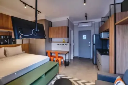 Flat com 1 Quarto para alugar, 28m² no Pinheiros, São Paulo