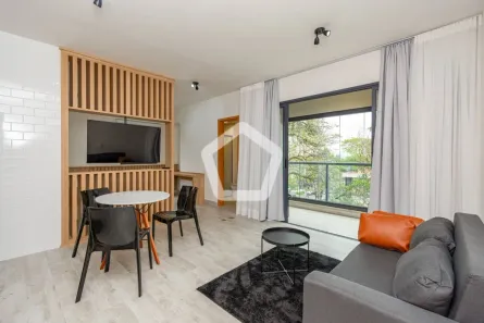 Apartamento com 1 Quarto à venda, 46m² no Santo Amaro, São Paulo