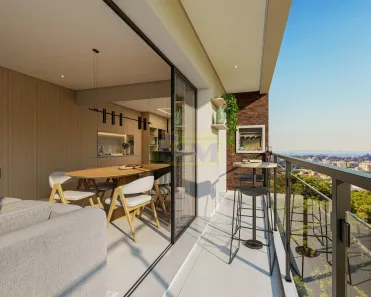 Apartamento com 3 Quartos à venda, 106m² no Emiliano Perneta, Pinhais