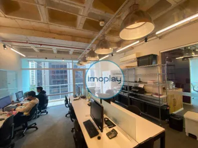 Sala Comercial para alugar, 90m² no Cidade Monções, São Paulo