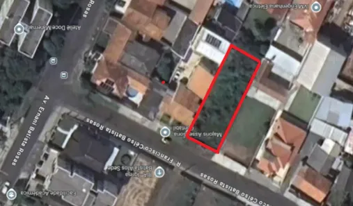 Lote/Terreno à venda, 588m² no Jardim Carvalho, Ponta Grossa