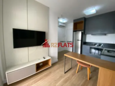 Apartamento com 1 Quarto para alugar, 30m² no Indianópolis, São Paulo