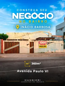 Imóvel Comercial com 1 Quarto à venda, 360m² no Inácio Barbosa, Aracaju