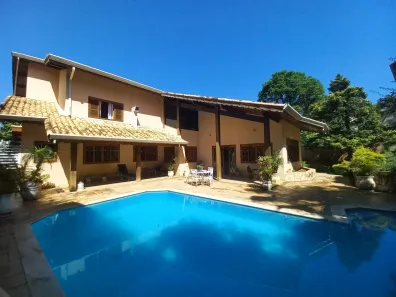 Casa de Condomínio com 4 Quartos para venda ou aluguel, 500m² no São Paulo II, Cotia
