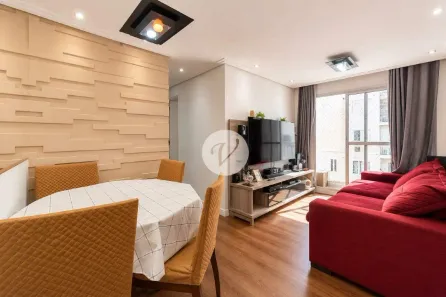 Apartamento com 3 Quartos à venda, 60m² no Novo Homero Thon, Santo André