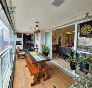 Apartamento com 3 Quartos à venda, 131m² no Marapé, Santos