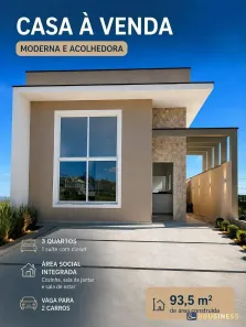 Casa de Condomínio com 3 Quartos à venda, 93m² no Parque do Agreste, Vargem Grande Paulista