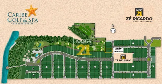 Lote/Terreno à venda, 720m² no Área Rural de Palmas, Palmas