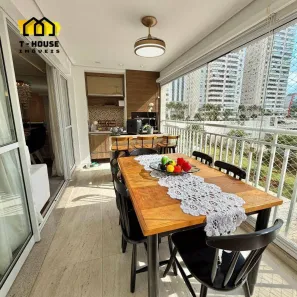 Apartamento com 3 Quartos para alugar, 133m² no Centro, São Bernardo do Campo