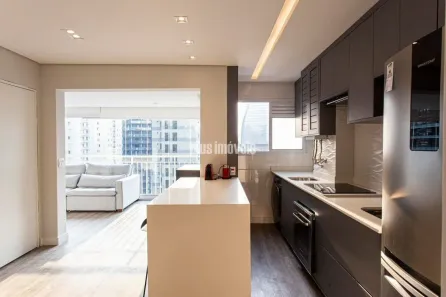 Apartamento com 1 Quarto para venda ou aluguel, 56m² no Vila Nova Conceição, São Paulo