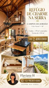 Sobrado com 5 Quartos à venda, 375m² no Vila Natal, Campos do Jordão