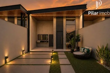 Casa de Condomínio com 3 Quartos à venda, 135m² no Guaribas, Eusébio