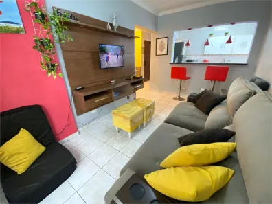 Apartamento com 3 Quartos para venda ou aluguel, 84m² no Aparecida, Santos