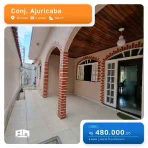 Casa com 3 Quartos à venda, 100m² no Alvorada, Manaus