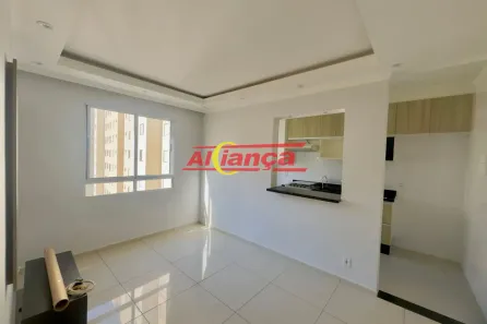 Apartamento com 2 Quartos para alugar, 44m² no Ponte Grande, Guarulhos