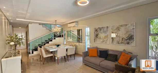 Casa de Condomínio com 3 Quartos à venda, 252m² no Recreio das Acácias, Ribeirão Preto