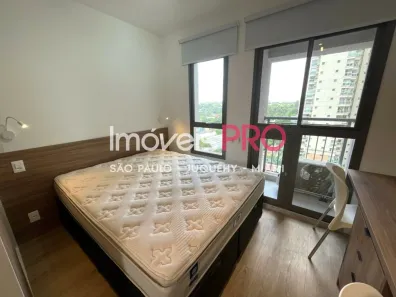 Apartamento com 1 Quarto para alugar, 26m² no Brooklin Paulista, São Paulo