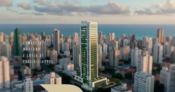 Apartamento com 1 Quarto à venda, 22m² no Boa Viagem, Recife