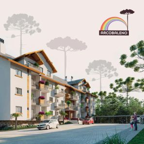 Apartamento com 1 Quarto à venda, 47m² no Floresta, Gramado