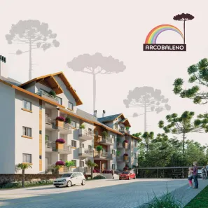 Apartamento com 1 Quarto à venda, 47m² no Floresta, Gramado