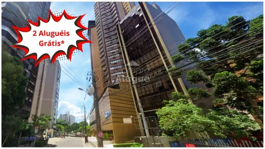 Sala Comercial para alugar, 42m² no Mercês, Curitiba