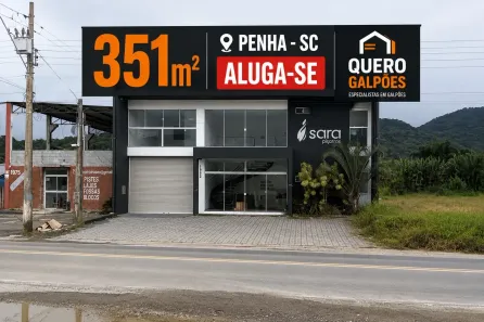 Galpão/Depósito/Armazém para alugar, 351m² no , Penha