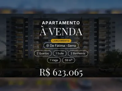 Apartamento com 2 Quartos à venda, 59m² no de Fátima, Serra