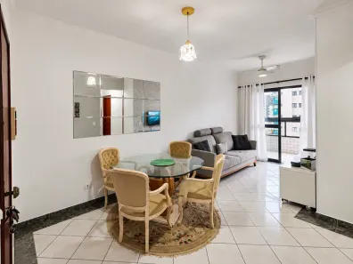 Apartamento com 2 Quartos para alugar, 64m² no Ocian, Praia Grande