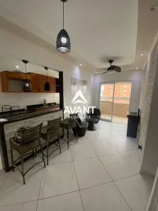 Apartamento com 1 Quarto para alugar, 44m² no Ocian, Praia Grande