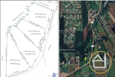 Lote/Terreno à venda, 22756m² no Gleba Fazenda Palhano, Londrina