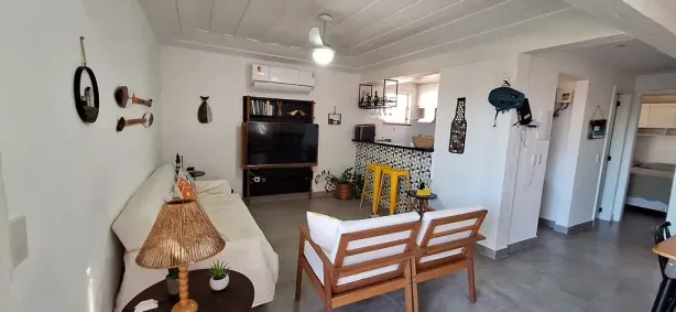Casa de Condomínio com 2 Quartos para alugar, 59m² no Geribá, Armação dos Búzios