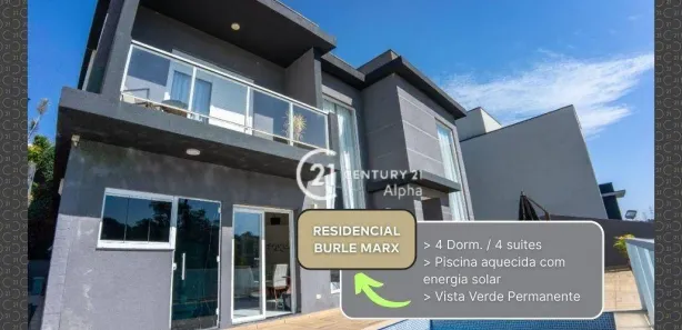 Casa de Condomínio com 4 Quartos à venda, 320m² no Alphaville, Santana de Parnaíba