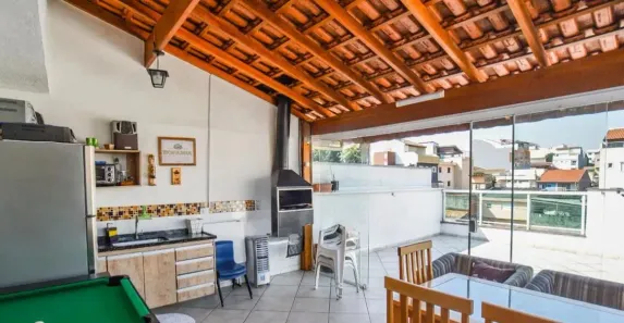 Cobertura com 2 Quartos à venda, 114m² no Vila Alzira, Santo André