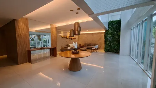 Apartamento com 2 Quartos para alugar, 107m² no Pompéia, Santos