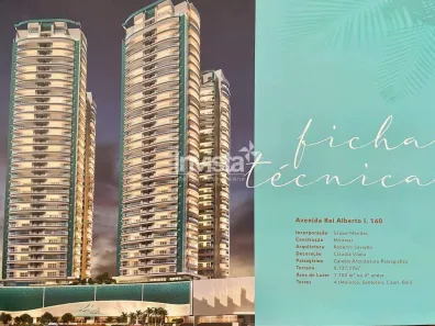 Apartamento com 3 Quartos à venda, 163m² no Ponta da Praia, Santos
