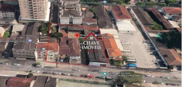 Lote/Terreno à venda, 1600m² no Vila Mathias, Santos