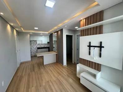 Apartamento com 2 Quartos para alugar, 56m² no Jardim Nossa Senhora das Graças, Mogi Guaçu