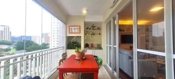Apartamento com 3 Quartos à venda, 121m² no Jardim Caravelas, São Paulo