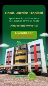 Apartamento com 3 Quartos à venda, 75m² no Horto, Teresina