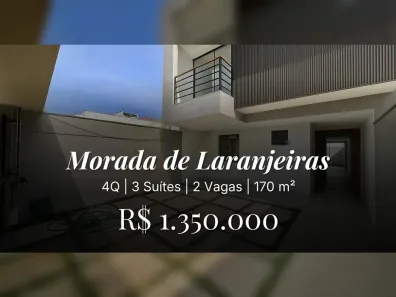 Casa com 4 Quartos à venda, 170m² no Morada de Laranjeiras, Serra