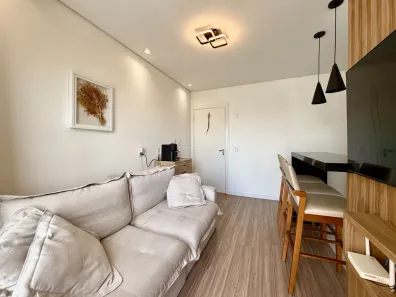 Apartamento com 2 Quartos para alugar, 49m² no Vila Nambi, Jundiaí