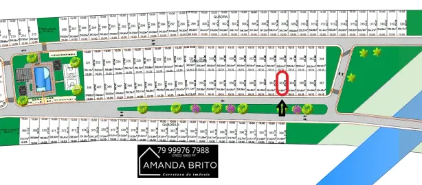 Lote/Terreno à venda, 255m² no , Barra dos Coqueiros