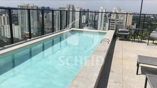 Apartamento com 1 Quarto à venda, 22m² no Santo Amaro, São Paulo